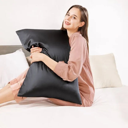 Taie d'oreiller en soie made in France